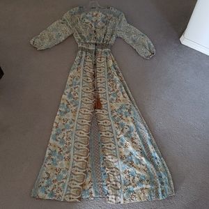 Sheer summer maxi dress